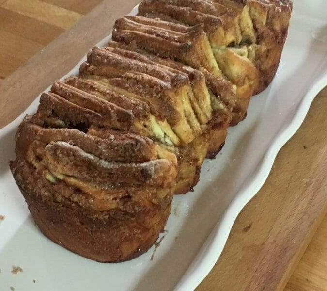 Cliquez pour zoomer ! Brioche à effeuiller à la cannelle Thermomix par charabia