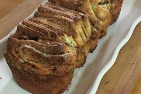 Cliquez pour zoomer ! Brioche à effeuiller à la cannelle Thermomix par charabia
