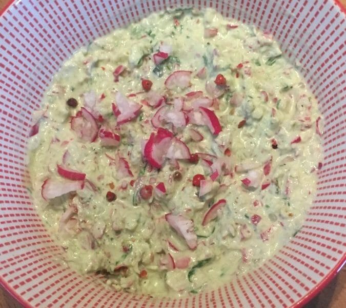 Cliquez pour zoomer ! Rillettes de radis roses au cheese cream Thermomix par charabia