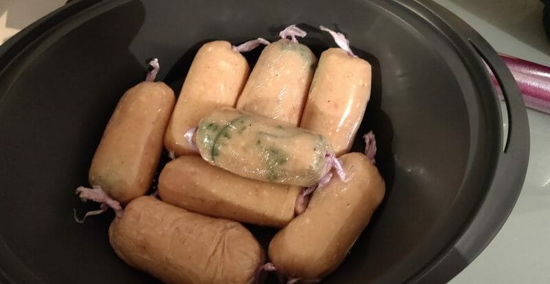 Cliquez pour zoomer ! Petits boudins de volaille sans boyaux Thermomix par Lili92000