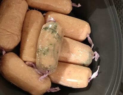 Cliquez pour zoomer ! Petits boudins de volaille sans boyaux Thermomix par Lili92000