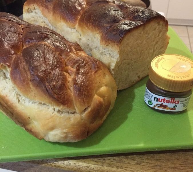 Cliquez pour zoomer ! Brioche tressée à la mie filante Thermomix par Zette5