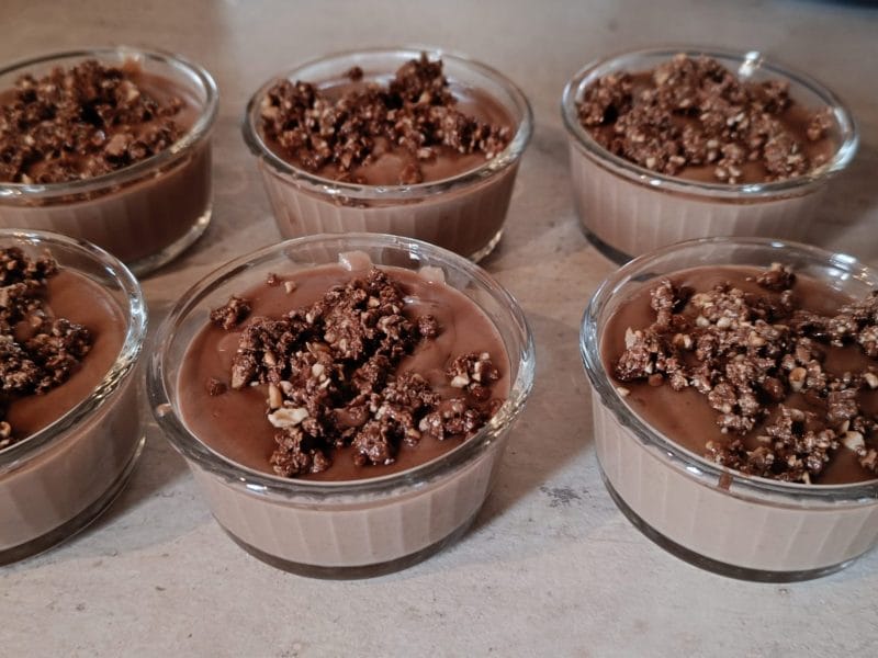 Cliquez pour zoomer ! Crème dessert au Ferrero Rocher Thermomix par Monlapin74