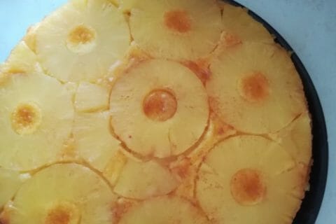 Cliquez pour zoomer ! Gâteau renversé à l’ananas Thermomix par Cece38