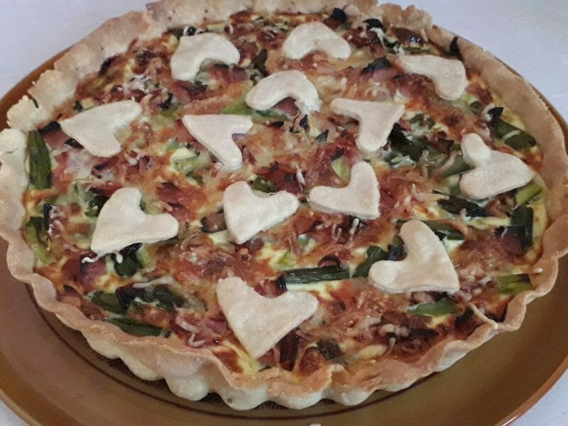 Cliquez pour zoomer ! Tarte asperges et jambon Thermomix par AnMa0620