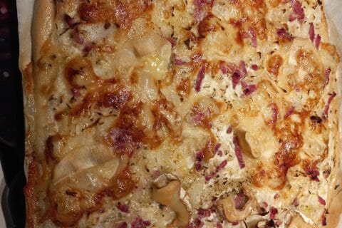 Cliquez pour zoomer ! Fougasse chèvre et lardons Thermomix par AnMa0620