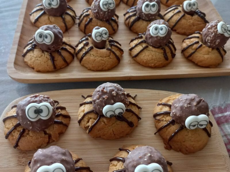Cliquez pour zoomer ! Spider cookies – cookies araignées Thermomix par AnMa0620