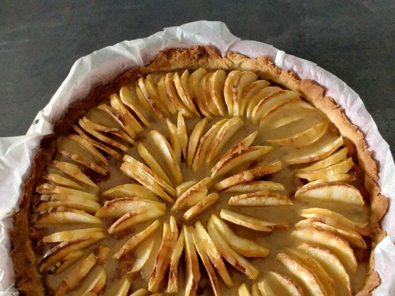 Tarte Pom Pote Et Caramel Beurre Sale Au Thermomix Cookomix Tarte Pom Pote Et Caramel Beurre Sale Au Thermomix Cookomix
