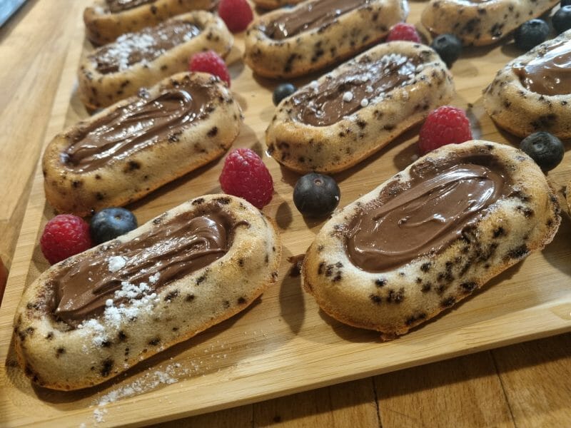 Cliquez pour zoomer ! Tigrés au chocolat Thermomix par nellochette