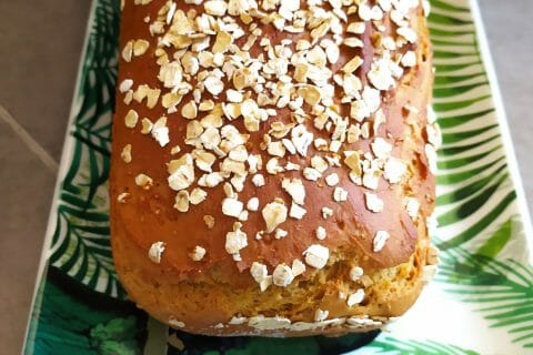 Cliquez pour zoomer ! Pain aux flocons d’avoine et au miel Thermomix par Nathy38