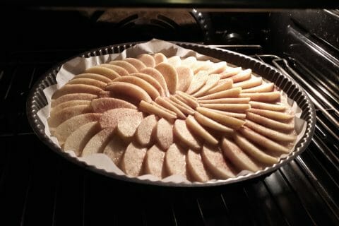 Cliquez pour zoomer ! Tarte aux pommes sans pâte Thermomix par Nathy38