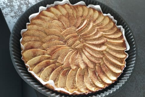 Cliquez pour zoomer ! Tarte aux pommes sans pâte Thermomix par Nathy38