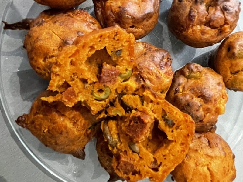 Cliquez pour zoomer ! Cake saveur pizza Thermomix par Flo34830