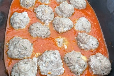 Cliquez pour zoomer ! Boulettes de viande à la sauce tomate Thermomix par AnaYs