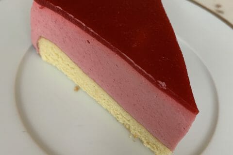 Cliquez pour zoomer ! Bavarois aux framboises Thermomix par AnaYs