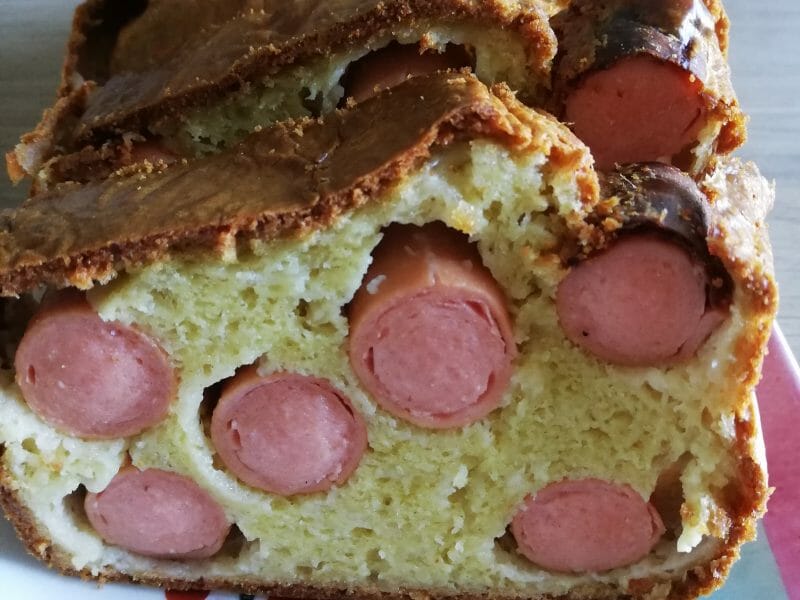 Cliquez pour zoomer ! Cake hot-dog Thermomix par Gwenvina