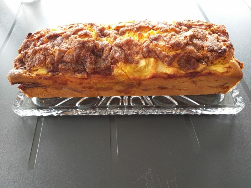 Cake Aux Pommes A L Ancienne Au Thermomix Cookomix