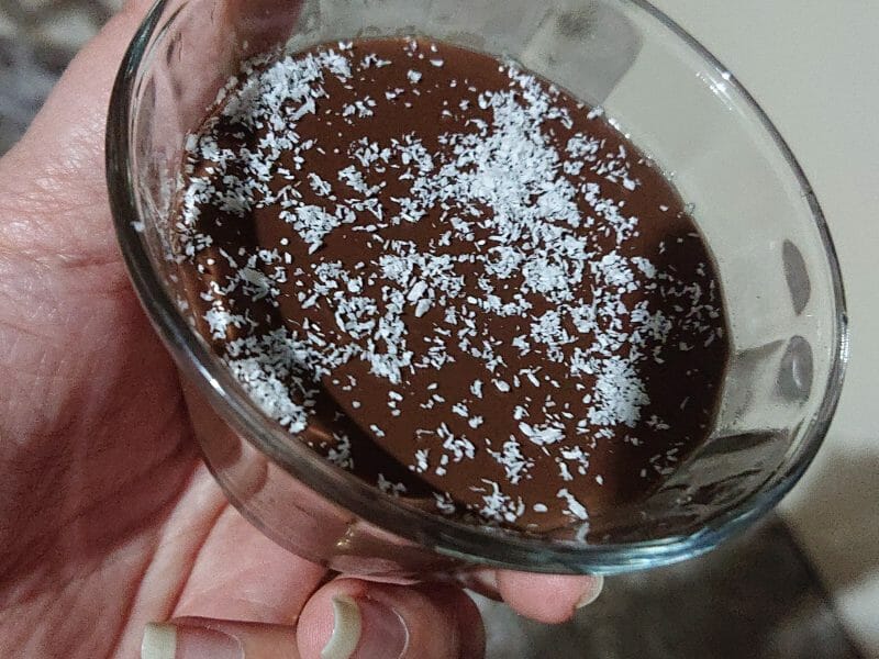 Cliquez pour zoomer ! Crème dessert choco-coco Thermomix par Yousrak