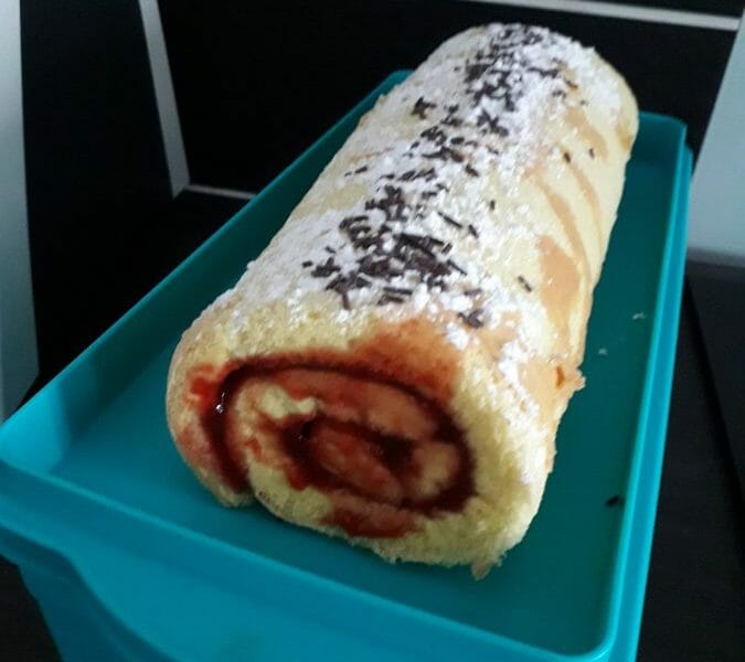 Cliquez pour zoomer ! Roulé au nutella Thermomix par lola79