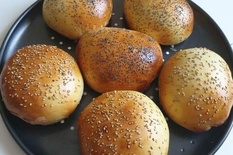 Cliquez pour zoomer ! Bun’s jambon fromage au Thermomix