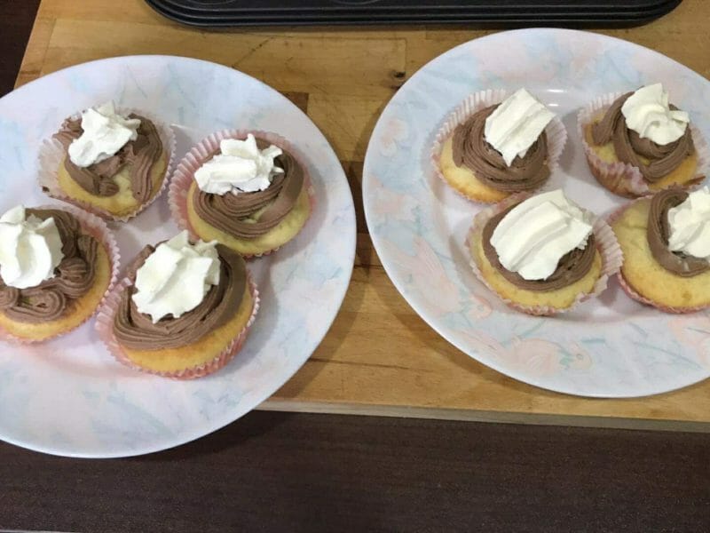 Cliquez pour zoomer ! Cupcakes au nutella Thermomix par kikinette11