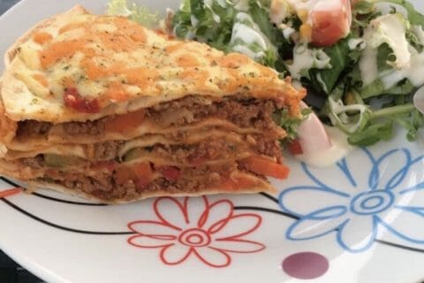 Cliquez pour zoomer ! Lasagnes de tortillas Thermomix par kikinette11