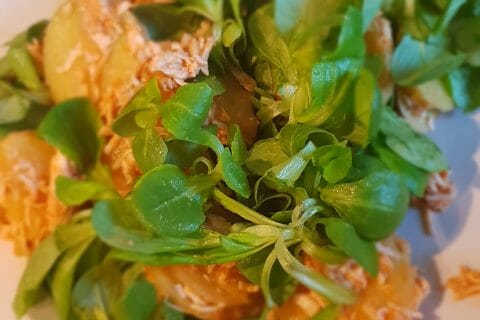 Cliquez pour zoomer ! Salade de poulet au pesto rosso Thermomix par kriskall