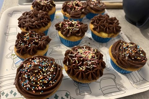 Cliquez pour zoomer ! Cupcakes au nutella Thermomix par fanajess