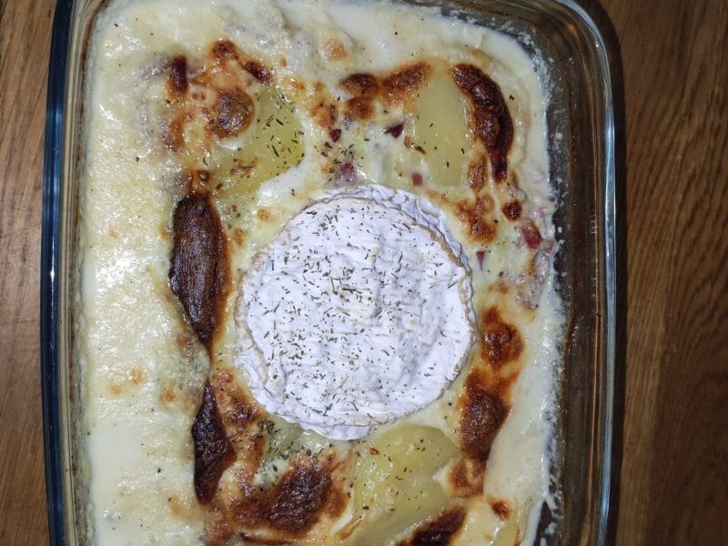 Cliquez pour zoomer ! Gratin de pommes de terre à la normande Thermomix par enolanne