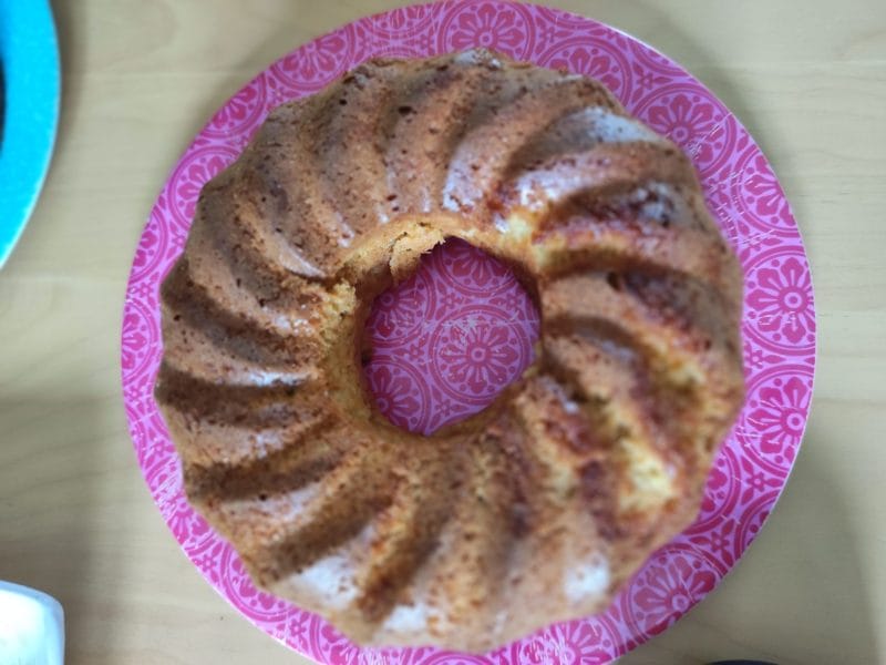 Cliquez pour zoomer ! Gâteau vanillé aux jaunes d’oeufs Thermomix par enolanne