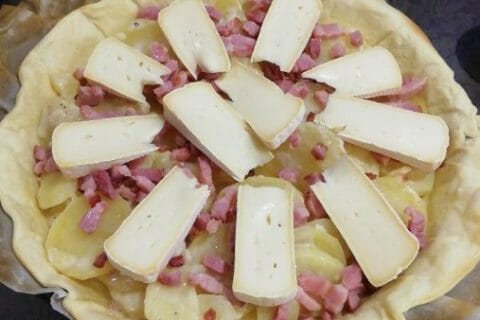 Cliquez pour zoomer ! Tarte aux pommes de terre et lardons Thermomix par LauraLaura21
