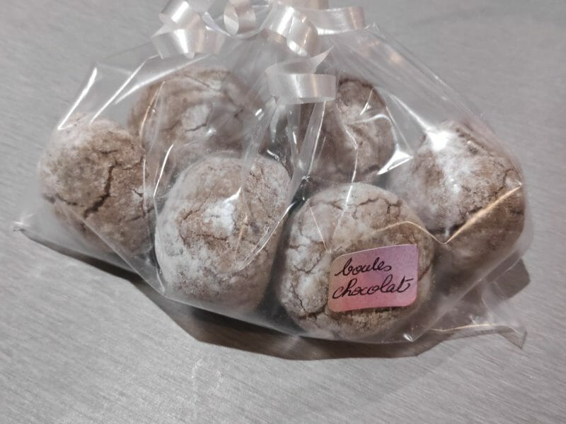 Cliquez pour zoomer ! Boules au chocolat Thermomix par Damgab83