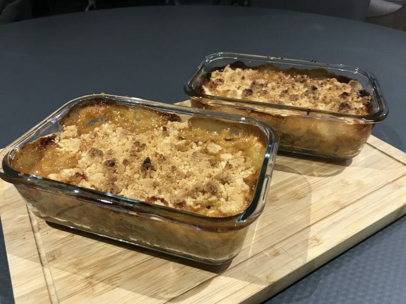 Cliquez pour zoomer ! Crumble au kaki Thermomix par marion@26