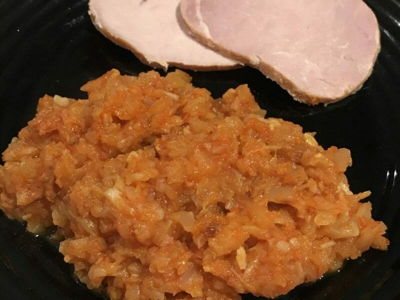 Cliquez pour zoomer ! Fondue de fenouil au chorizo Thermomix par marion@26