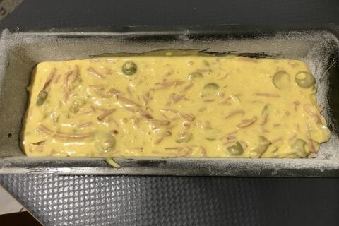 Cliquez pour zoomer ! Cake salé jambon fromage et olives Thermomix par marion@26