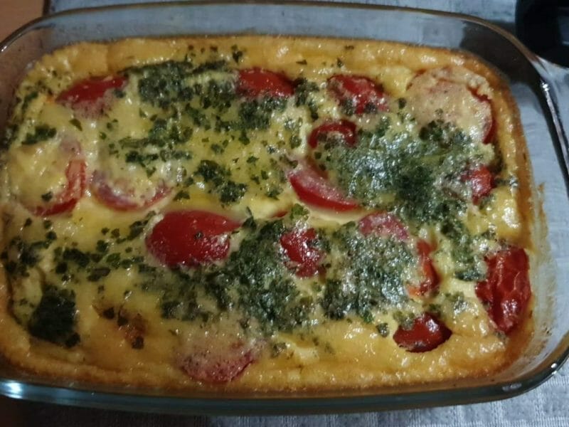 Cliquez pour zoomer ! Clafoutis de thon Thermomix par elo81200