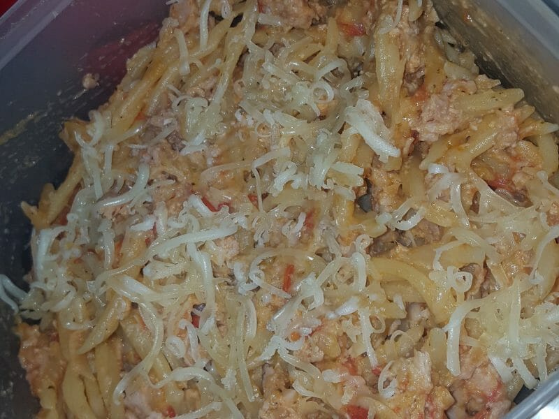 Cliquez pour zoomer ! Macaronis au thon Thermomix par Loule6