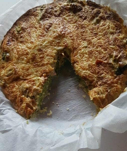 Cliquez pour zoomer ! Tarte aux brocolis et roquefort Thermomix par Loule6