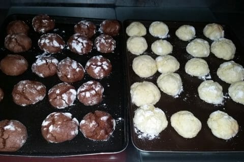 Cliquez pour zoomer ! Craquelés au chocolat au Thermomix