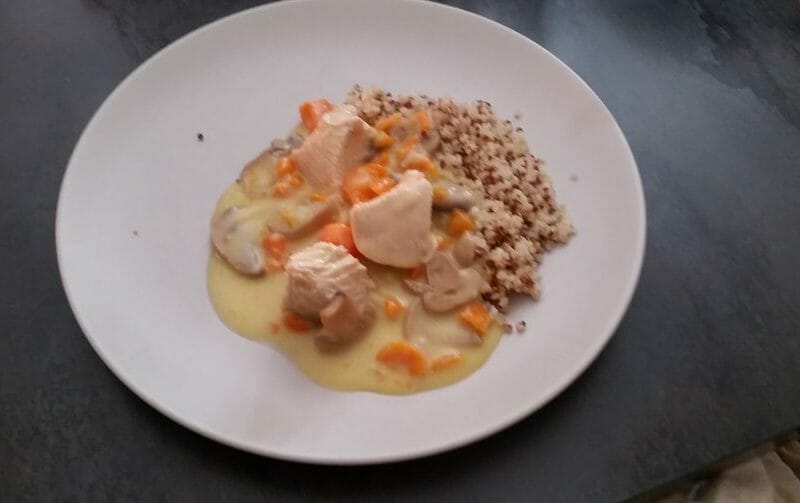 Cliquez pour zoomer ! Blanquette de poulet Thermomix par NE07