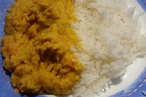 Cliquez pour zoomer ! Dhal de patate douce et de lentilles corail au Thermomix