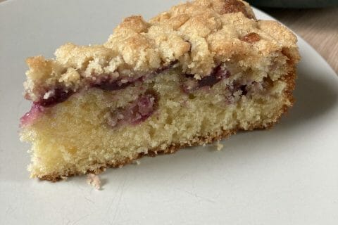 Cliquez pour zoomer ! Crumb cake framboises Thermomix par lilycoud