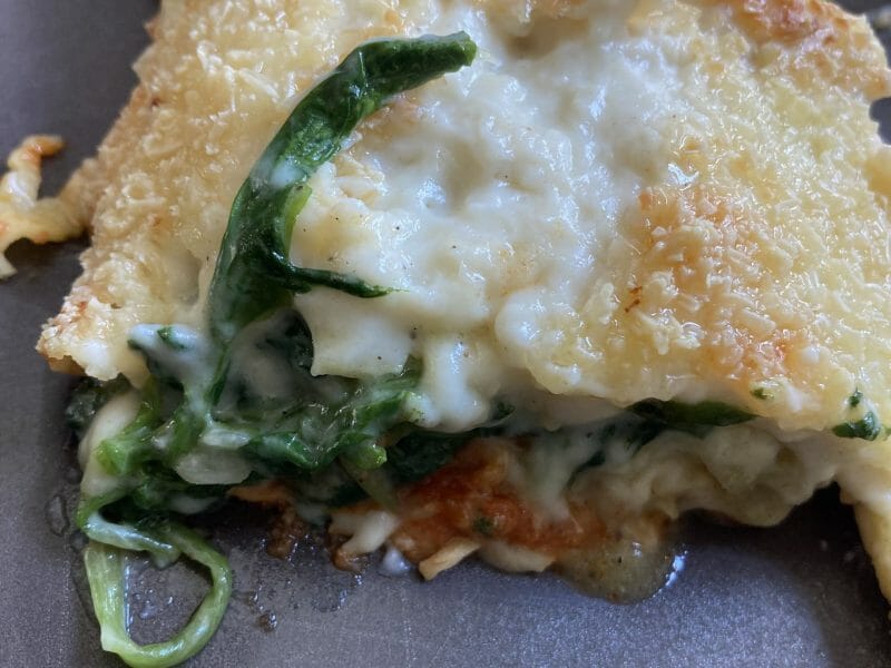 Cliquez pour zoomer ! Lasagnes au poulet et aux épinards Thermomix par lilycoud