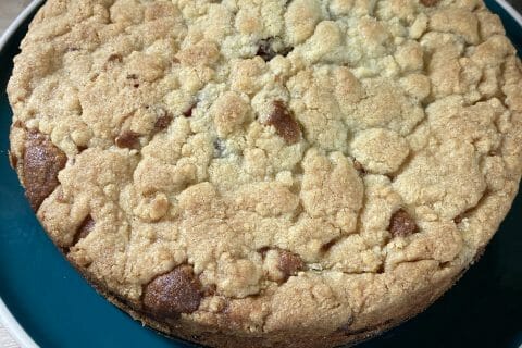 Cliquez pour zoomer ! Crumb cake framboises Thermomix par lilycoud