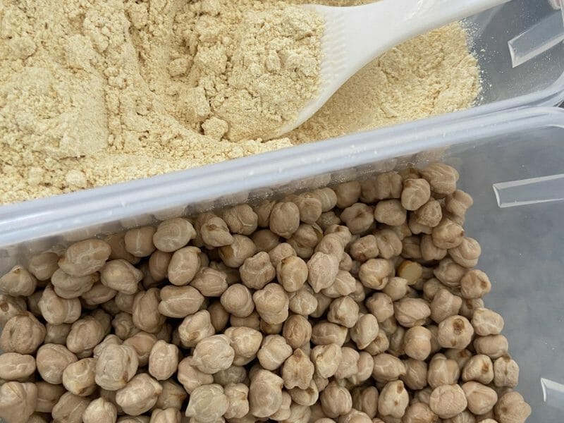 Cliquez pour zoomer ! Farine de pois chiches Thermomix par Hass30
