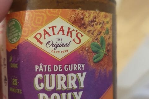 Cliquez pour zoomer ! Curry de poisson au lait de coco Thermomix par aleksandra59