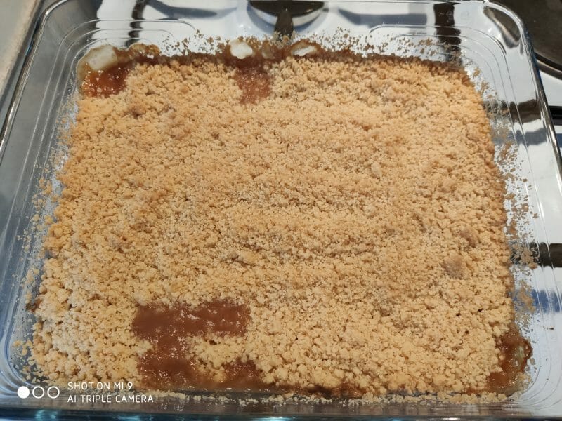Cliquez pour zoomer ! Crumble aux Pommes Thermomix par seva