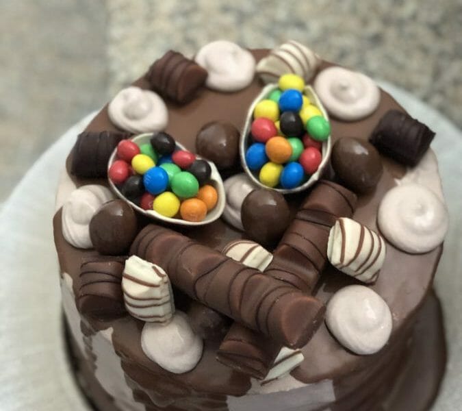 Cliquez pour zoomer ! Layer cake Kinder Bueno Thermomix par Orely20137