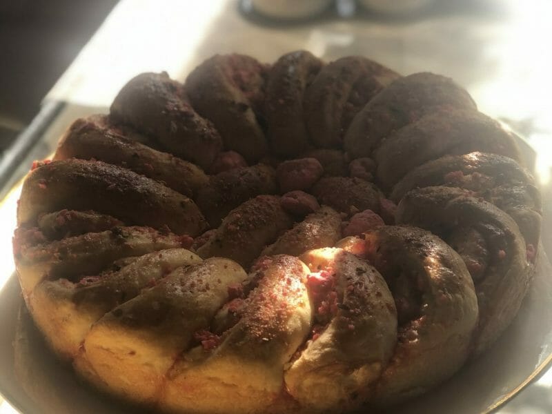 Cliquez pour zoomer ! Brioche aux pralines roses Thermomix par Orely20137