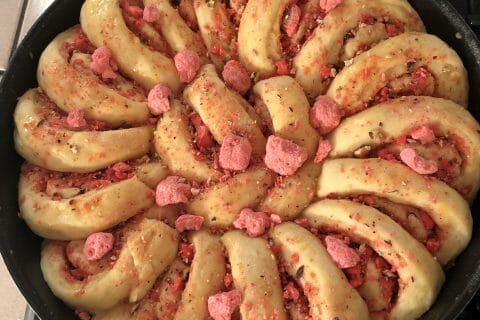 Cliquez pour zoomer ! Brioche aux pralines roses Thermomix par Orely20137